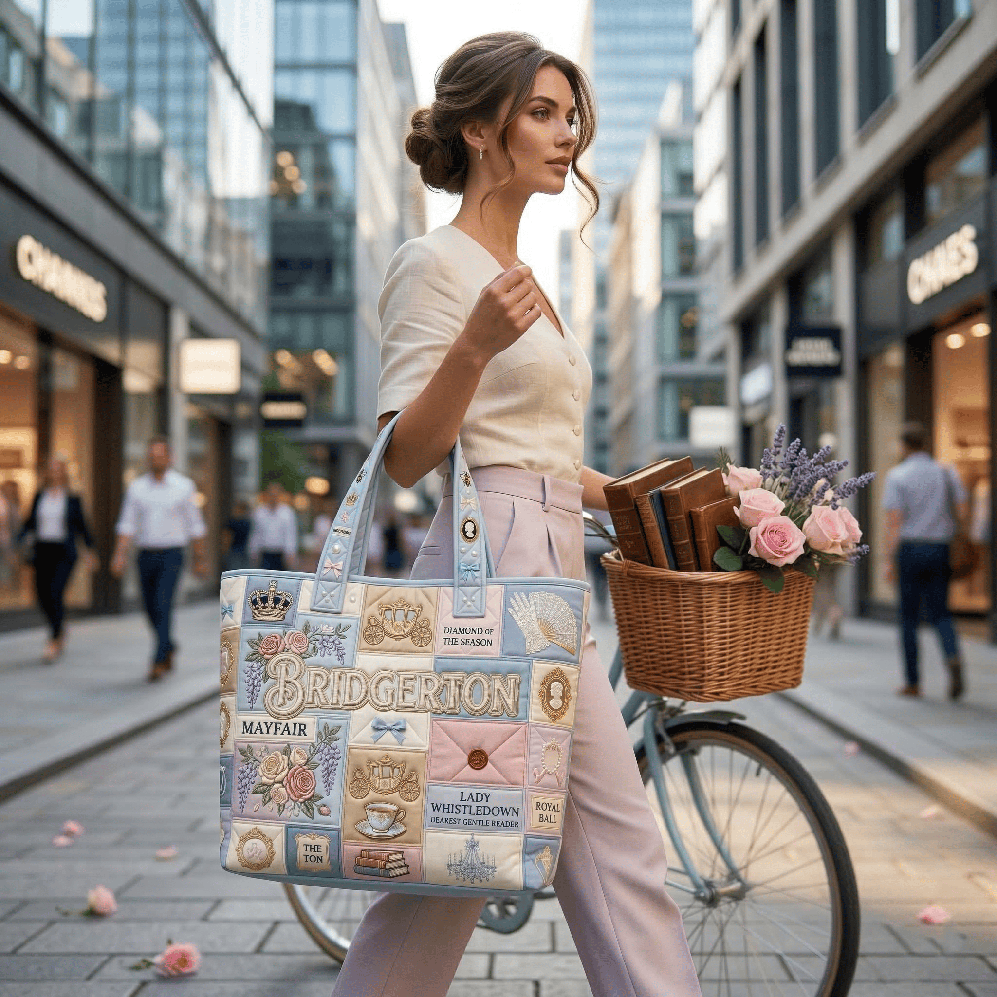 BDGT QUILTED TOTE BAG DAT