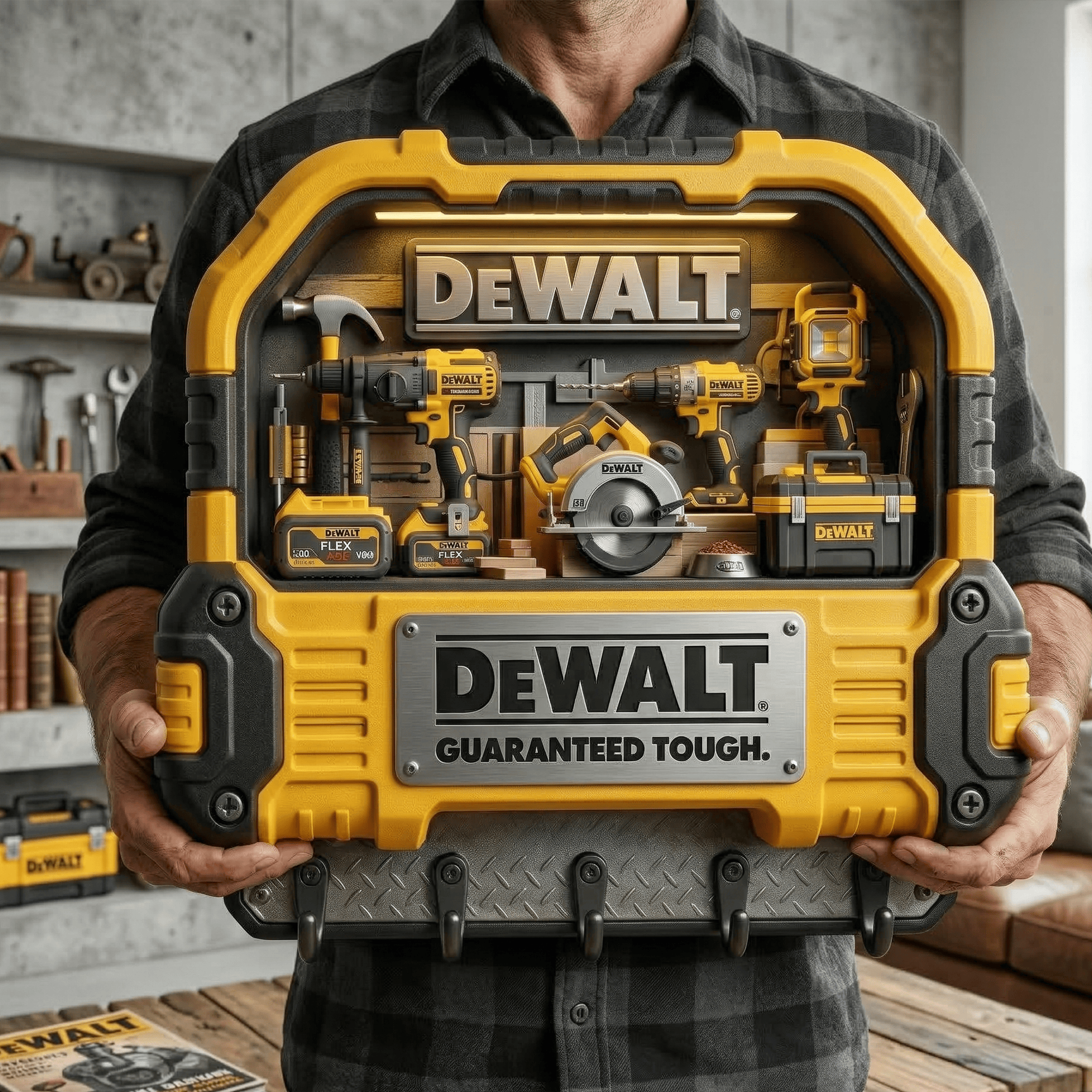 DWT WALL-MOUNTED KEY HOLDER LNTH