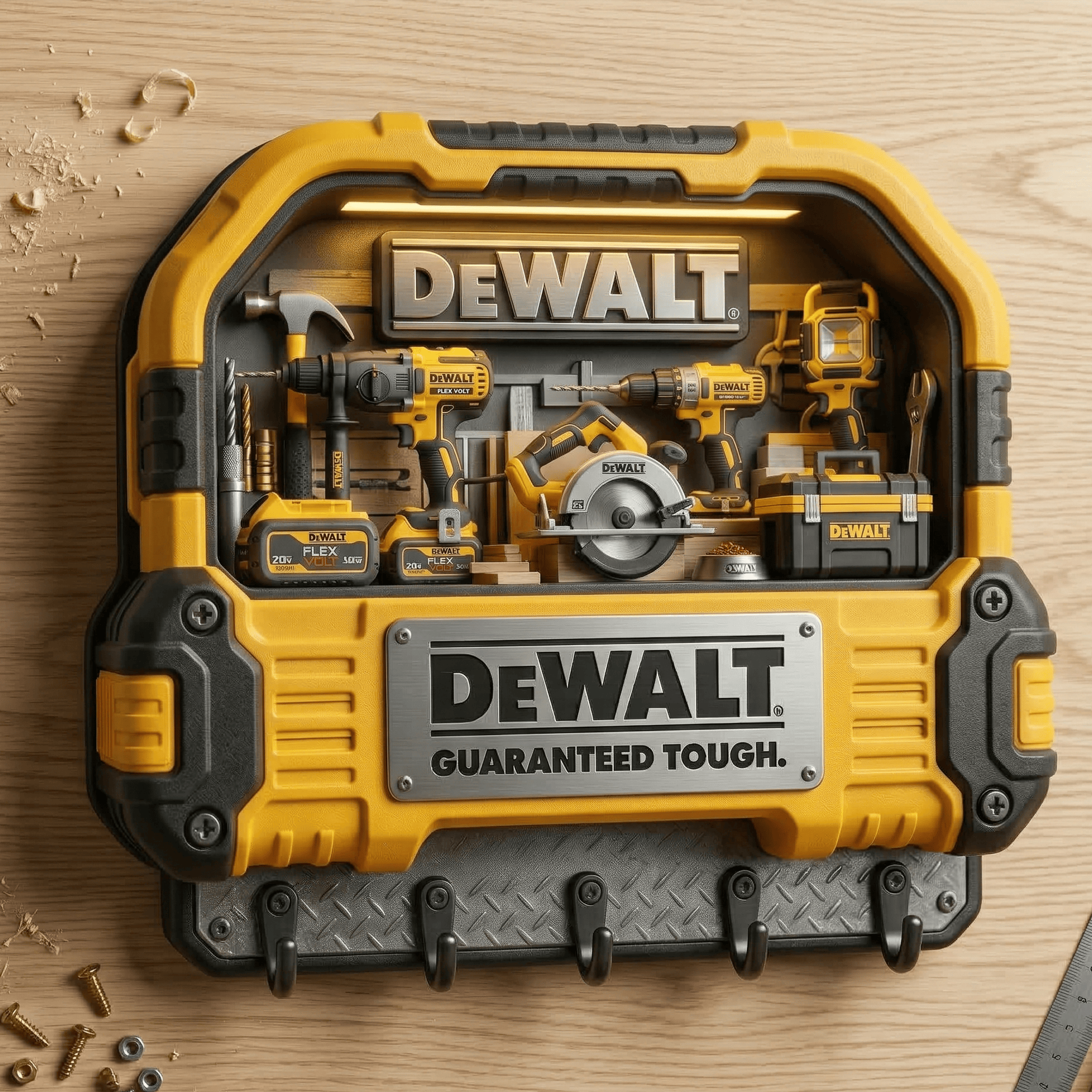 DWT WALL-MOUNTED KEY HOLDER LNTH