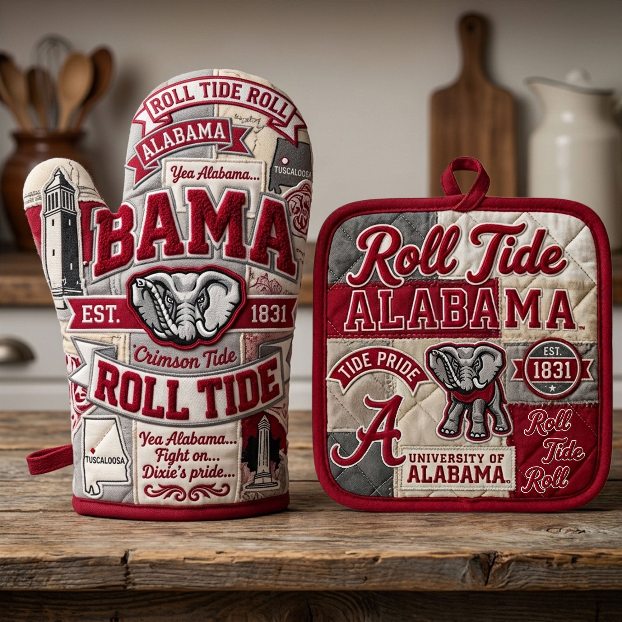 ACT Microwave Glove + Potholder Mat HTTT